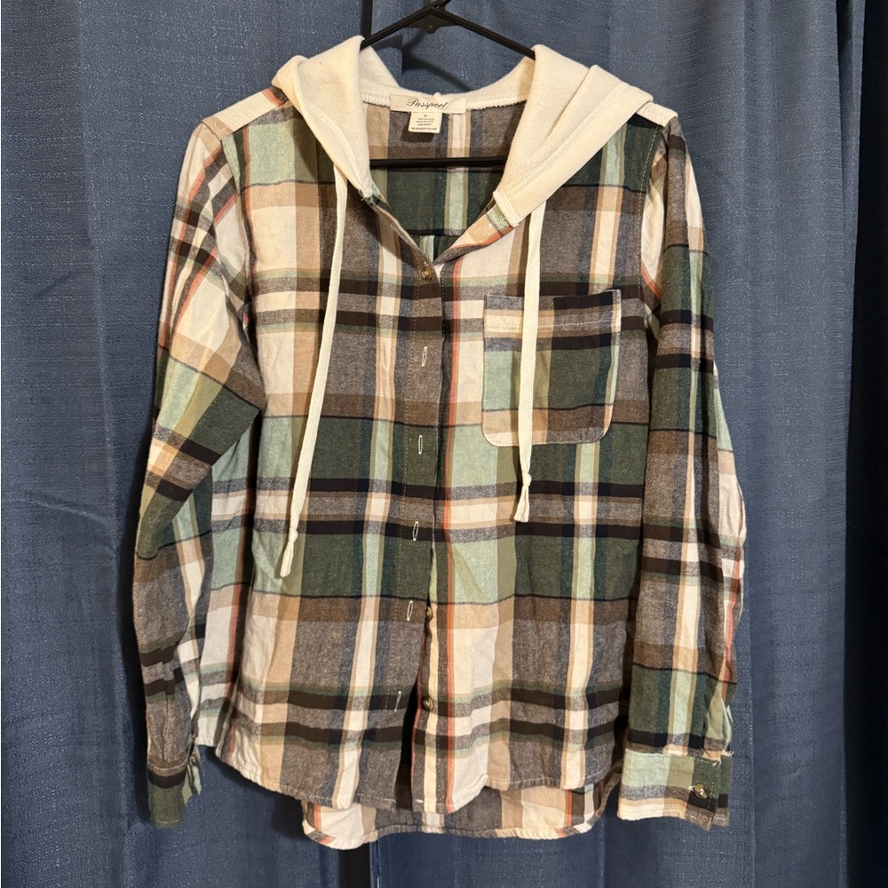 Passport Checkered Cotton Shirt
